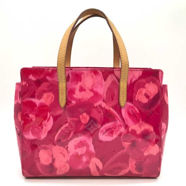 3 lv231214 1o 01 Louis Vuitton Vernis Ikat Flower Pink Tote Bag Catalina