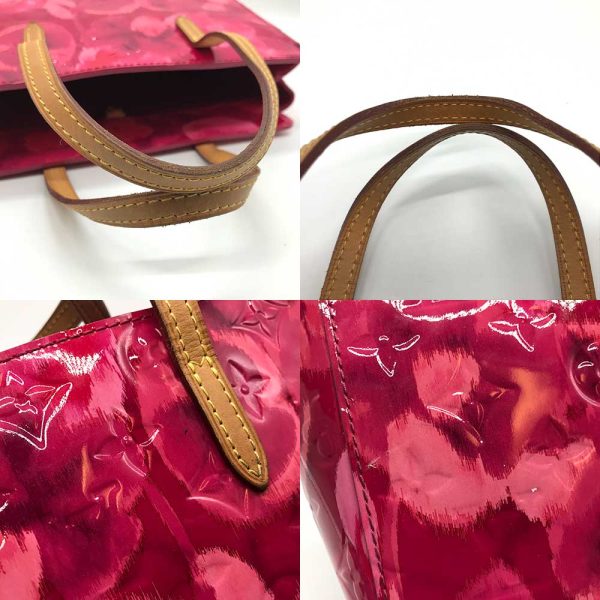 3 lv231214 1o 03 Louis Vuitton Vernis Ikat Flower Pink Tote Bag Catalina