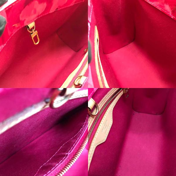 3 lv231214 1o 04 Louis Vuitton Vernis Ikat Flower Pink Tote Bag Catalina