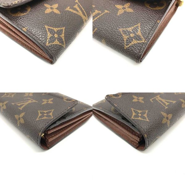 3 lv231219 1u 02 Louis Vuitton Monogram Portefeuille Sarah M61726 Long Wallet