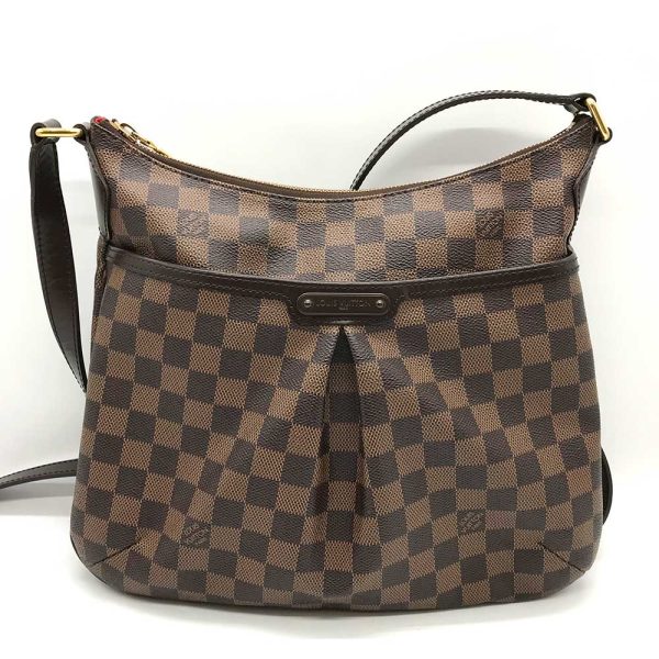 3 lv240111 4u Louis Vuitton Bloomsbury PM Ebene Brown Shoulder Bag