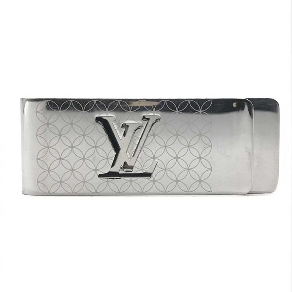 3 lv240303 10r LOUIS VUITTON Bill Clip Champs Elysees Money Clip