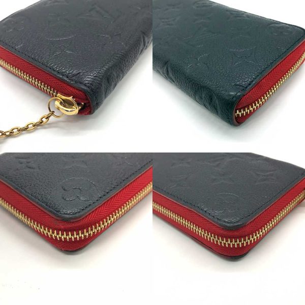 3 lv240322 1r 02 Louis Vuitton Long Wallet Clemence Empreinte Flower Charm