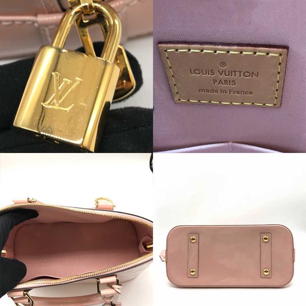 3 lv240322 5r 04 Louis Vuitton Alma PM Rose Ballerine Vernis Pink