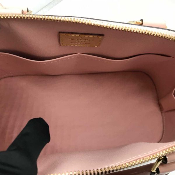 3 lv240322 5r 05 Louis Vuitton Alma PM Rose Ballerine Vernis Pink