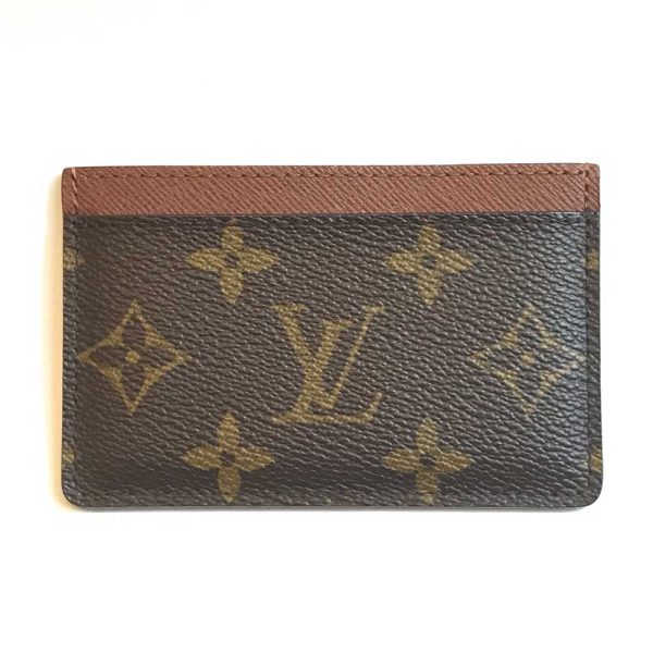 3 lv240411 4r LOUIS VUITTON Card Case Porte Cult Monogram