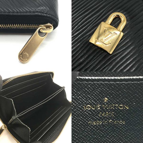 3 lv240418 2u 03 Louis Vuitton Epi Lovelock Coin Case Zippy Coin Black M63993