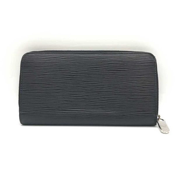 3 lv240418 4u 01 Louis Vuitton Long Wallet Epi Zippy Wallet Black M61857