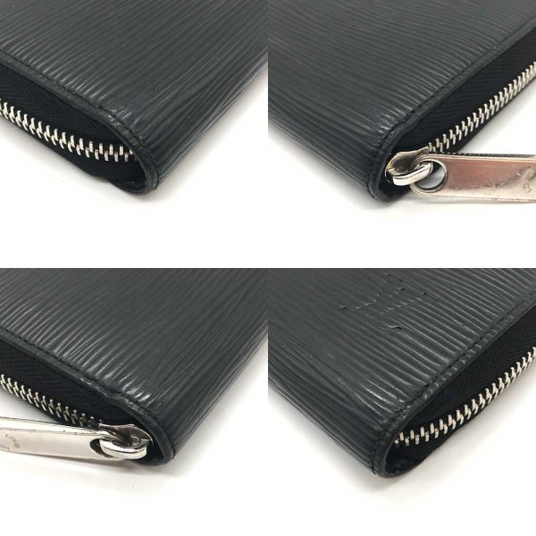 3 lv240418 4u 02 Louis Vuitton Long Wallet Epi Zippy Wallet Black M61857