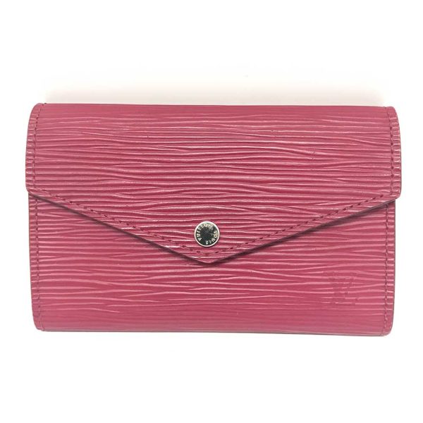 3 lv240509 2 LOUIS VUITTON Key Case Pouch Epi Fuchsia