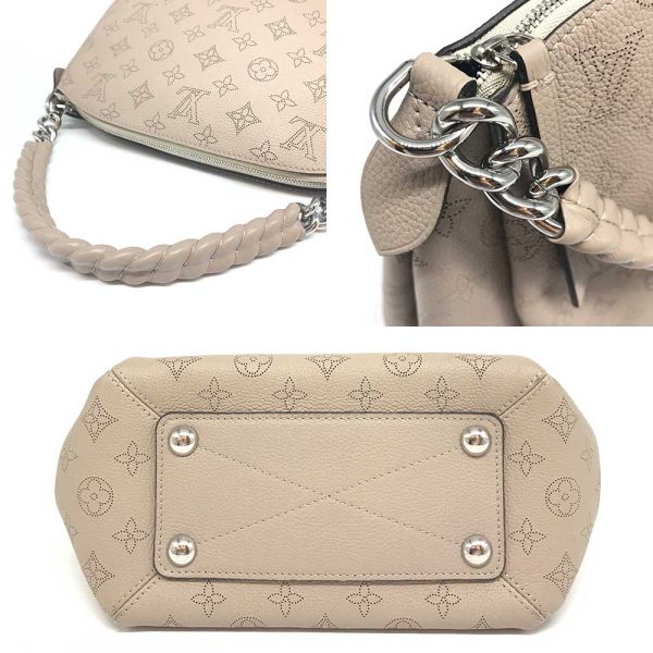 3 lv240509 5 03 LOUIS VUITTON Babylon Chain BB Shoulder Bag Mahina 2WAY