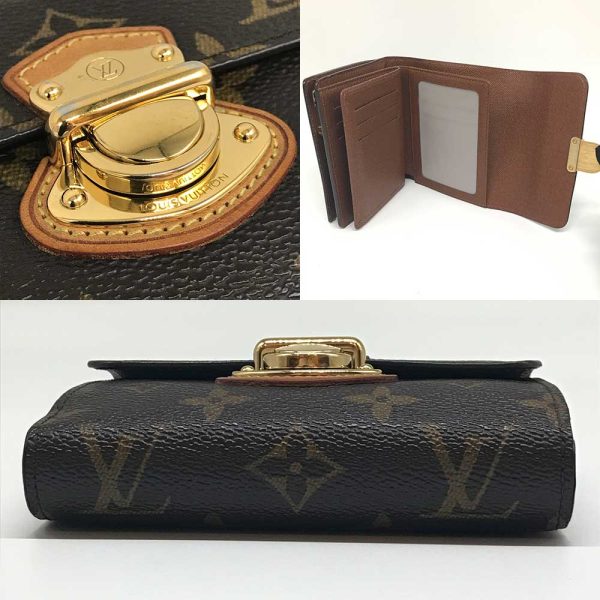 3 lv240516 1 03 LOUIS VUITTON Portefeuil Joy Monogram Wallet Brown M58013