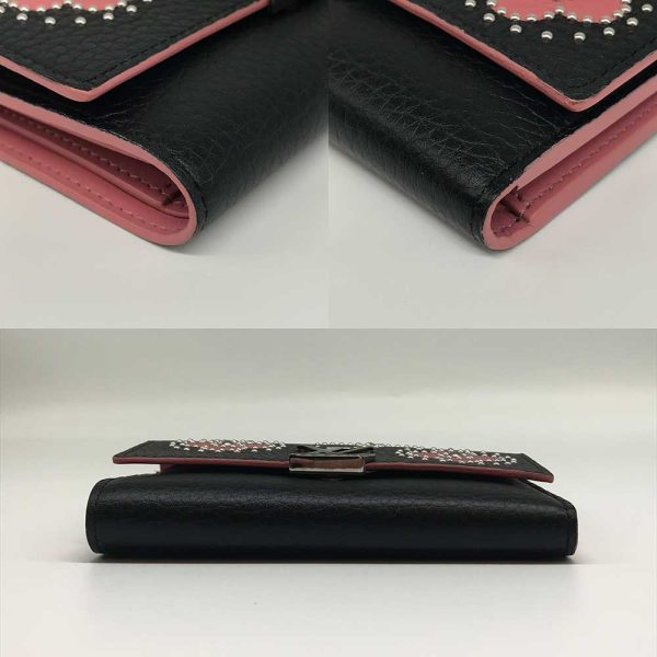 3 lv240530 6 02 Louis Vuitton Portefeuille Capucines Noir Blossom Wallet M63222