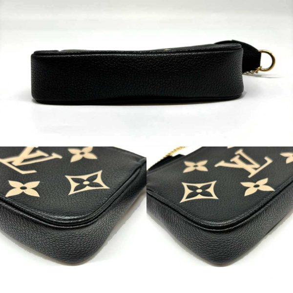 3 lv240602 1 02 LOUIS VUITTON Mini Pochette Accessoire Empreinte Black