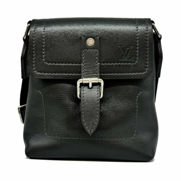 3 lv240606 2 Louis Vuitton Utah Yuma Basalt Black Pochette Crossbody