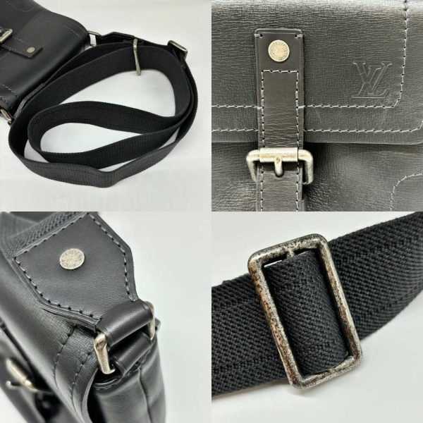 3 lv240606 2 03 Louis Vuitton Utah Yuma Basalt Black Pochette Crossbody