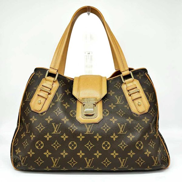 3 lv240607 1 Louis Vuitton Tote Bag Monogram Greed Brown