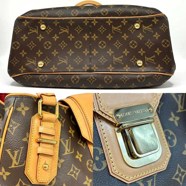 3 lv240607 1 03 Louis Vuitton Tote Bag Monogram Greed Brown