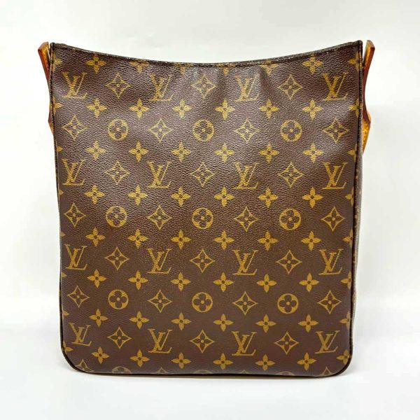 3 lv240607 2 01 LOUIS VUITTON Looping GM Shoulder Bag Brown M51145