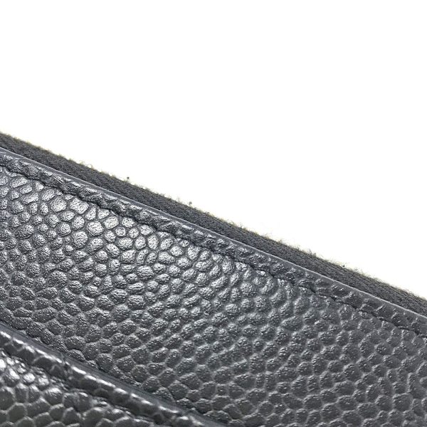 31015599315 14 06u CHANEL Long Wallet Caviar Skin