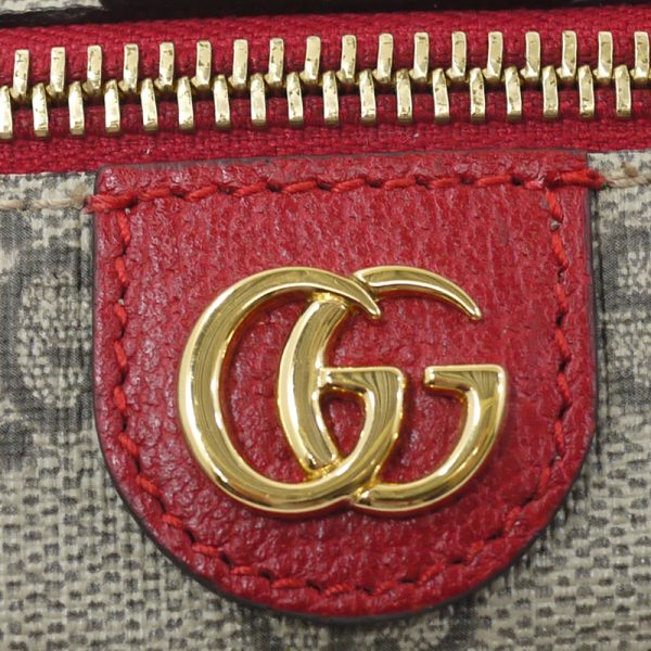 32 1 Gucci GG Supreme Ophidia Case Pouch Red