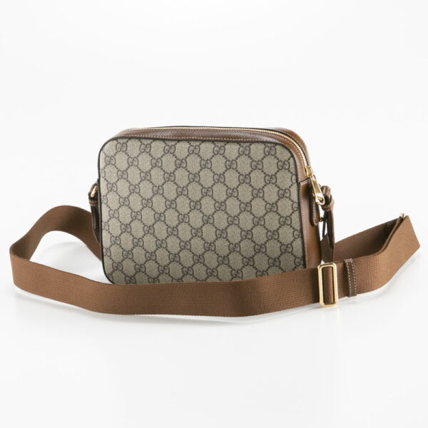 320100kma390003 1 Gucci GG Supreme Interlocking G Messenger Bag