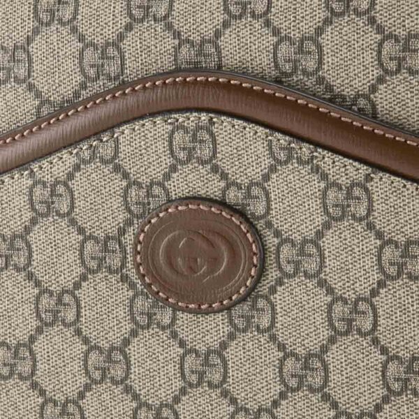 320100kma390003 6 Gucci GG Supreme Interlocking G Messenger Bag