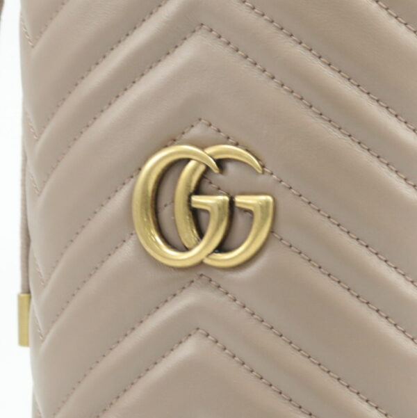 320100kwa190013 7 Gucci GG Marmont Mini Bucket Bag