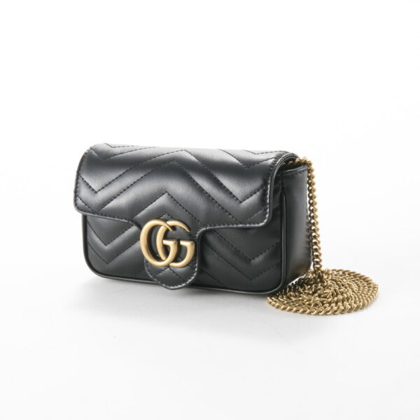 320100kwa190097 2 Gucci GG Marmont Quilted Mini Chain Shoulder Bag