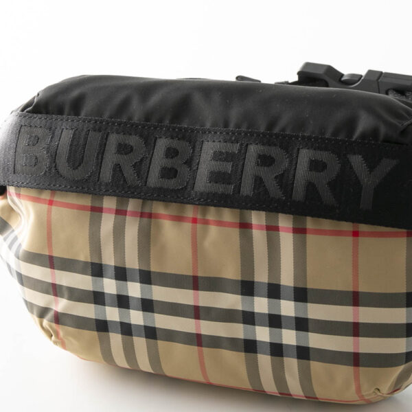 320110kwa390003 4 Burberry Check Sonny Waist Bag