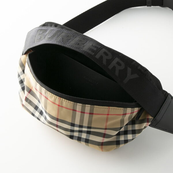 320110kwa390003 6 Burberry Check Sonny Waist Bag