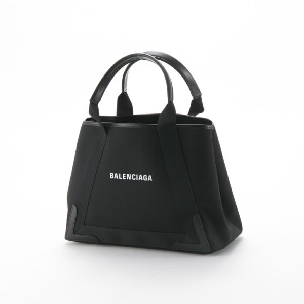 320200kwa190060 7 Balenciaga Blue Cabas MM Tote Bag