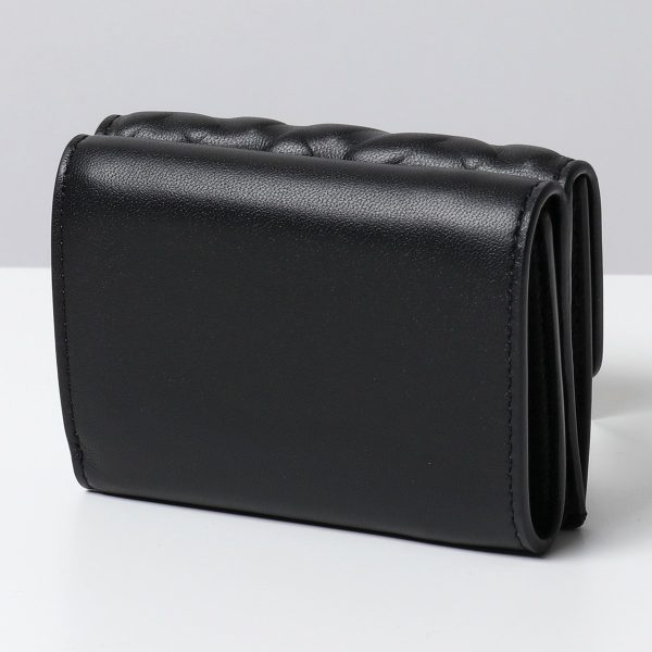 321106064 2 FENDI MICRO mini bean wallet FF embossed