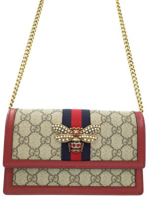 3220323840016 Gucci GG Marmont Chain Shoulder Bag Blue Velor