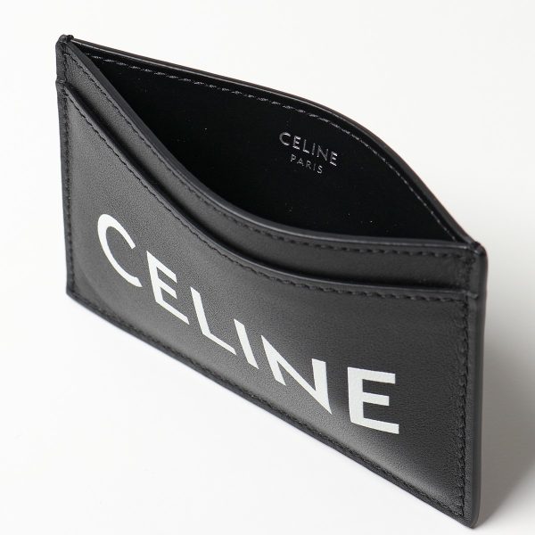 331009002 3 CELINE Card Case Black Pass Case