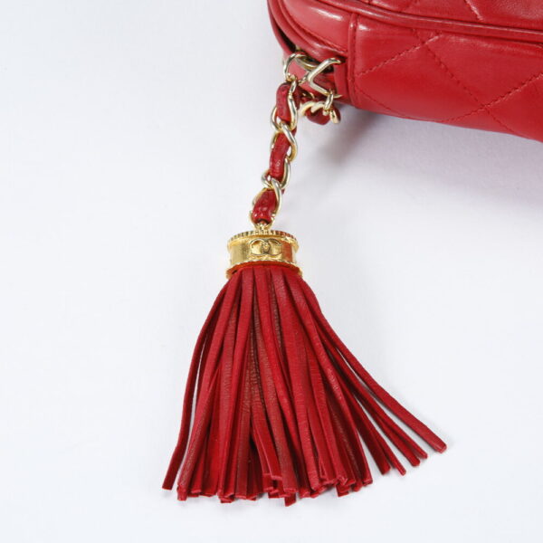 340100kwh190091 5 Chanel Matelasse Chain Shoulder Bag Tassel