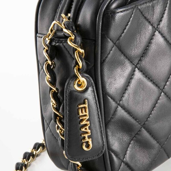 340100kwh390061 5 Chanel Turnlock Matelasse Shoulder Bag