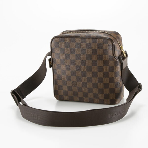 340100kwh390091 1 Louis Vuitton Damier Olaf PM Shoulder Bag