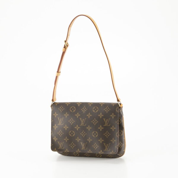 340100kwh490006 Louis Vuitton Monogram Musette Tango Shoulder Bag