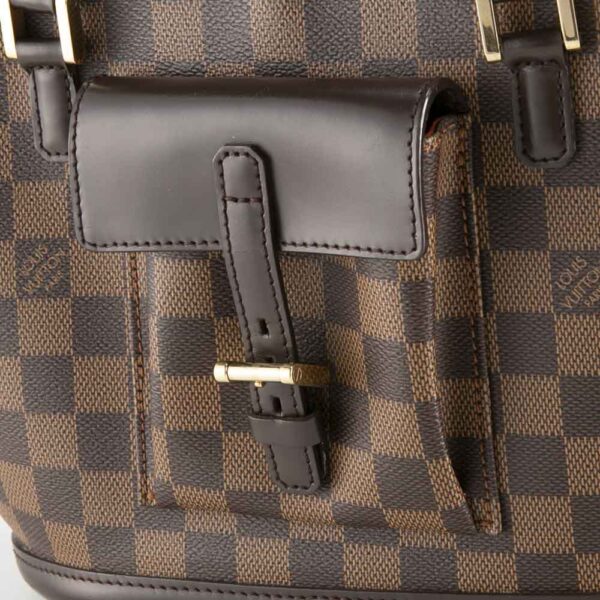 340200kwh390260 4 Louis Vuitton Damier Manosque PM Tote Bag