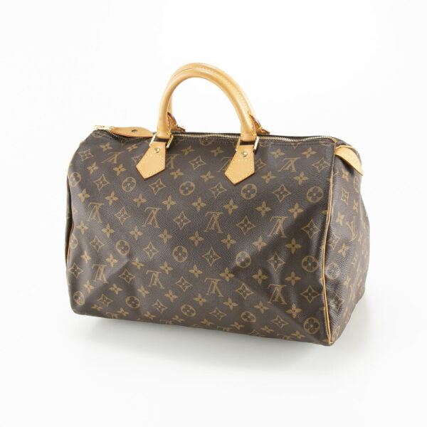 340200kwh390371 Louis Vuitton Monogram Speedy 35 Tote Bag