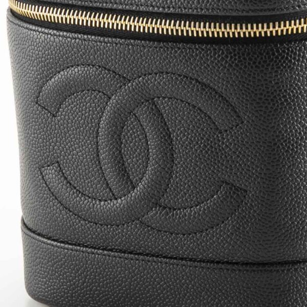 340200kwh390406 6 Chanel Caviar Skin Vanity Tote Bag