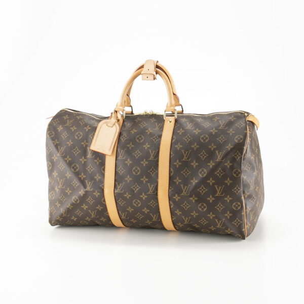 340200kwh490085 Louis Vuitton Monogram Keepall 50 Bag