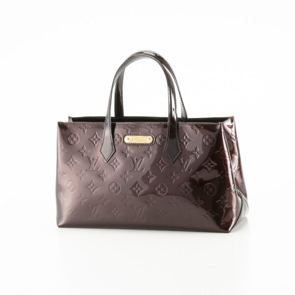 340200kwh490246 Louis Vuitton Vernis Wilshire PM Tote Bag