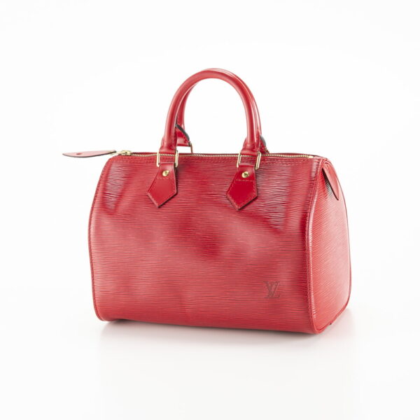 340200kwh490249 Louis Vuitton Epi Speedy 25 Bag