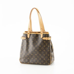 340200kwh490254 Louis Vuitton Vaugirard Monogram PM Kantai Leather Strap Chain Shoulder Bag Noir Brown