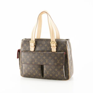 340200kwh490330 Louis Vuitton Alma Monogram Handbag Brown