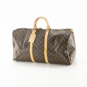 340200kwh490337 LOUIS VUITTON Monogram PVC Speedy Boston Bag Brown