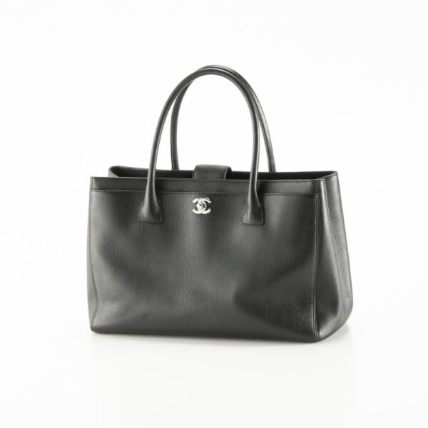 340200kwh490353 Chanel Executive Turnlock Tote Bag