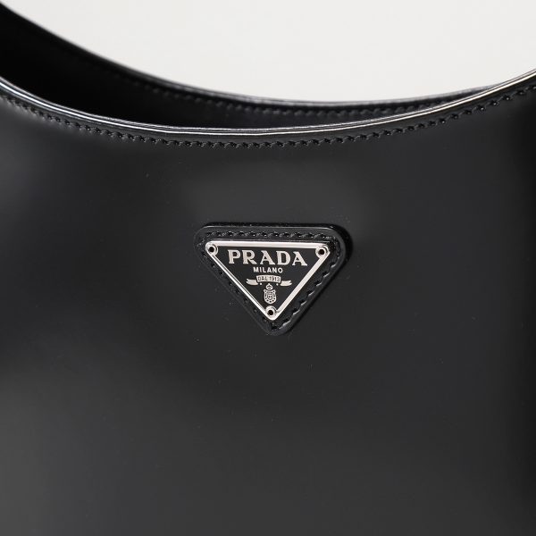 340513132 11 PRADA Handbag Cleo Mini Bag Triangle Metal Plate Bag